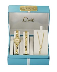 Limit Gold-tone Personalised Watch Set