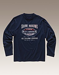 Long Sleeve Print T-Shirt