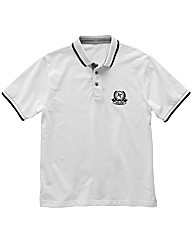 Short Sleeve Pique Polo Shirt Long