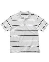 Southbay Short Sleeve Stripe Polo Shirt