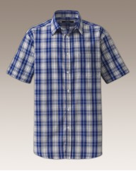 Premier Man Short Sleeve Check Shirt