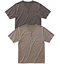 Southbay Pack of 2 Y-Neck T-Shirt