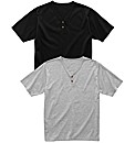 Southbay Pack of 2 Y-Neck T-Shirt