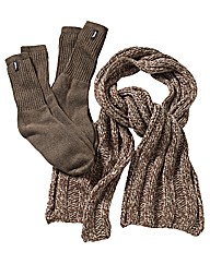 Jeep Scarf and Sock Set