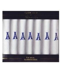 Pack of 7 Initial Hankies
