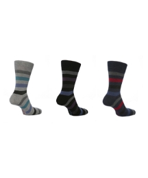 Mens Pack of 6 Gentle Grip Socks