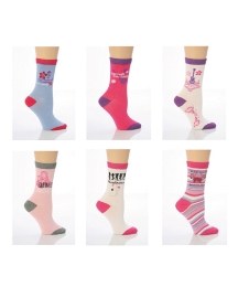 Pack of 4 Kids Hannah Montana Socks