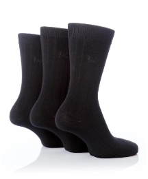 Pack of 3 Pringle Ribbed Socks