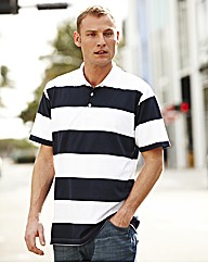 Southbay Stripe Polo Shirt- Reg