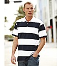 Southbay Stripe Polo Shirt- Reg