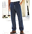 Premier Man Side Elasticated Jeans 29in
