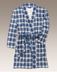 Premier Man Flannelette Dressing Gown