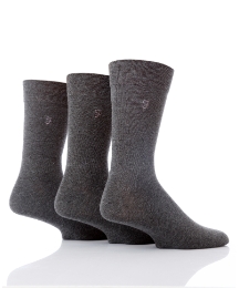 Farah Pack of 3 Gentle Grip Socks
