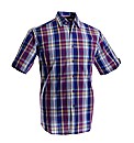 Bar Harbour Half Sleeve Check Shirt