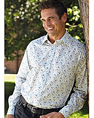 Double TWO Long Sleeve Floral Shirt
