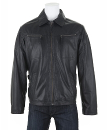Woodland Leather Harrington