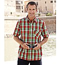 Southbay Short Sleeve Check Shirt Long