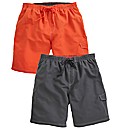 Southbay Pack of 2 Swimshorts