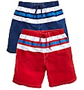 Southbay Pack of 2 Swimshorts