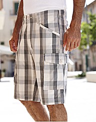 Southbay Checked Cargo Shorts