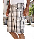 Southbay Checked Cargo Shorts