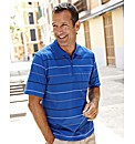 Premier Man Zip Neck Polo Shirt