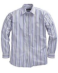 Double Two Long Sleeve Stripe Shirt