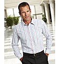 Double Two Long Sleeve Stripe Shirt
