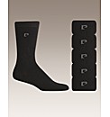 Pierre Cardin Pk 5 Plain Socks