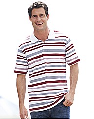 Southbay Stripe Polo Shirt Long