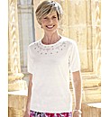 Bead Trim Sweater