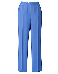 Pull On Trouser With Pocket Detail 27in