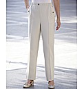 Pull On Trouser With Pocket Detail 25in
