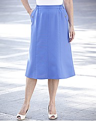 Pull On Skirt With Pocket Detail 25in