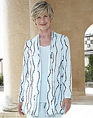 Print Slinky Jacket
