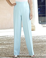 Slimma Tie Detail Pull On Trousers 29in