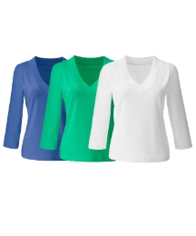 Pack of 3 V-Neck Tops