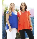 Pack of 2 Long V Neck T-Shirts