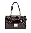 Claudia Canova Krokoteanta Shoulder Bag