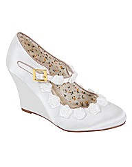 Perfect Elsie Rose Trim Wedge Shoe