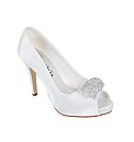 Perfect Marquita Diamante Trim Peep Toe