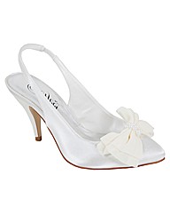 Perfect Nicola Bow Trim Sling Back