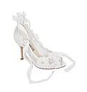 Perfect Violet Lace Peep Toe Court