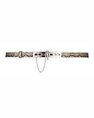 Malissa J Skinny Snake Belt