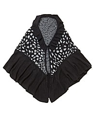 Malissa J Animal Print Shawl