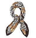 Malissa J Animal Patch Satin Scarf