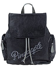 Pineapple Backpack With Exterior Pockets