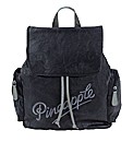 Pineapple Backpack With Exterior Pockets