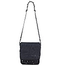 Religion Studded Cross Body Bag