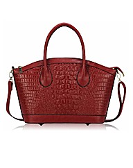 Petal Dolls Mock Croc Tote Bag
